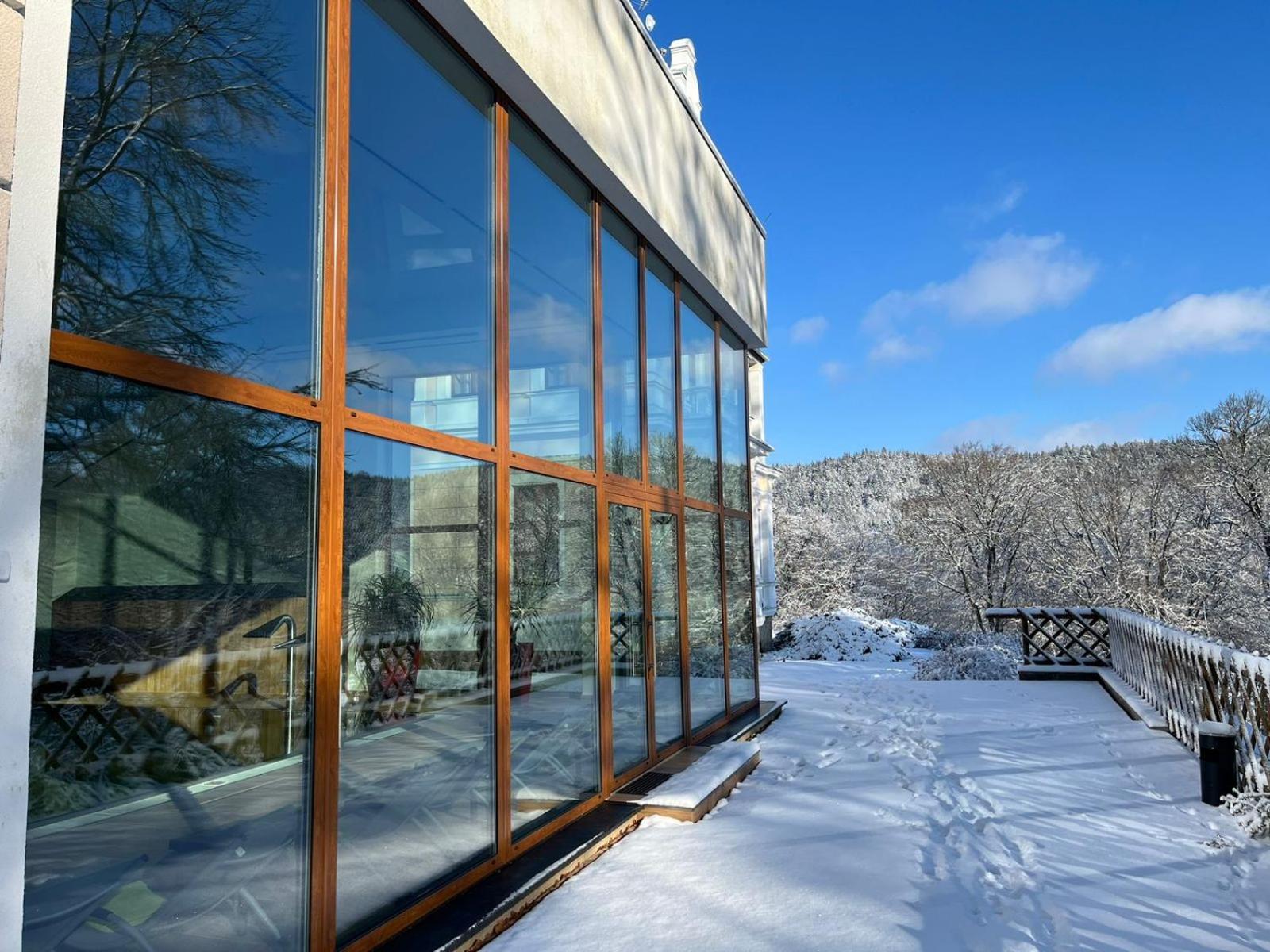 Pension U Golfu Cihelny Karlovy Vary Dış mekan fotoğraf
