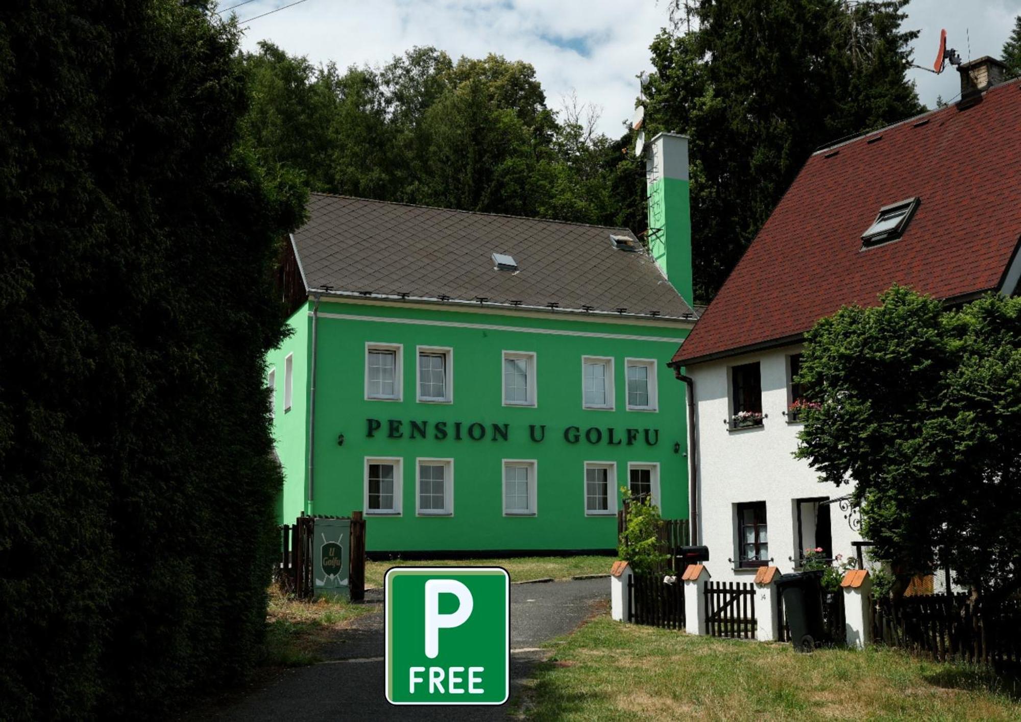 Pension U Golfu Cihelny Karlovy Vary Dış mekan fotoğraf